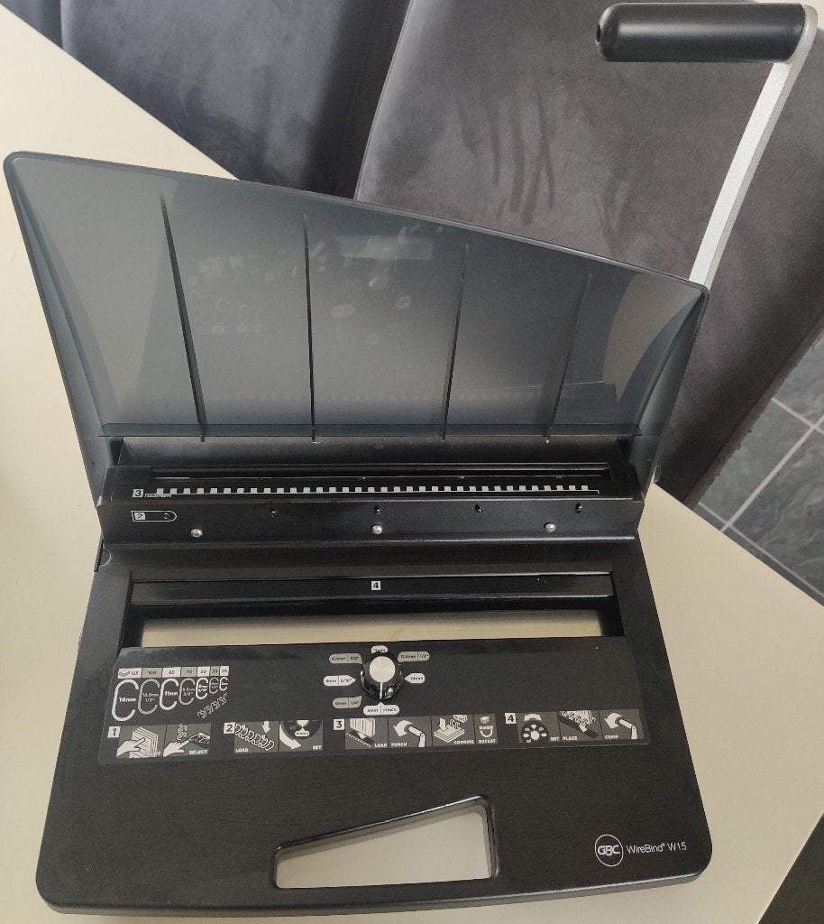 Bindmachine GBC Wire Bind W15, Ophalen of Verzenden, Zo goed als nieuw
