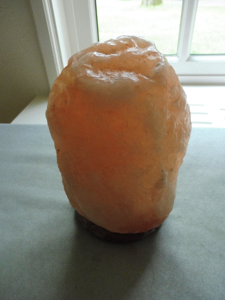 Zoutlamp, Huis en Inrichting, Zoutlamp, Gebruikt, Oranje, E14 (klein)