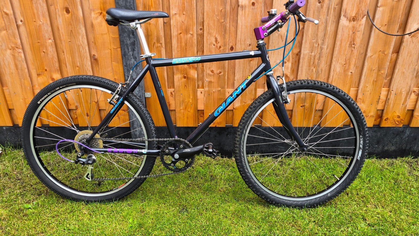 Vintage Jaren '90 Giant Boulder 500 Mountainbike, Ophalen, Gebruikt, 49 tot 53 cm, Giant