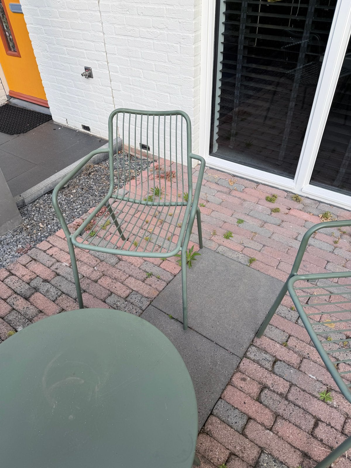 Intratuin tuinset met 2 stoelen en tafel, Gebruikt, Aluminium, Stoel, Tuinset