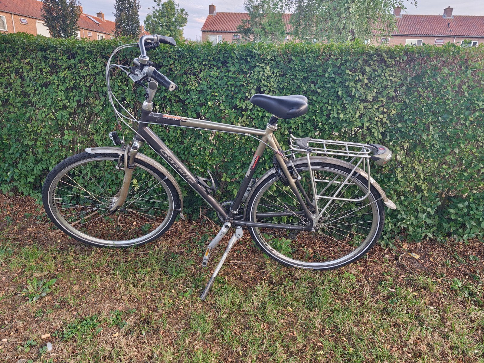 Gazelle Medeo herenfiets 28" frame hoogte 60cm, Fietsen en Brommers, Fietsen | Heren | Herenfietsen, Ophalen, Gebruikt, Velgrem