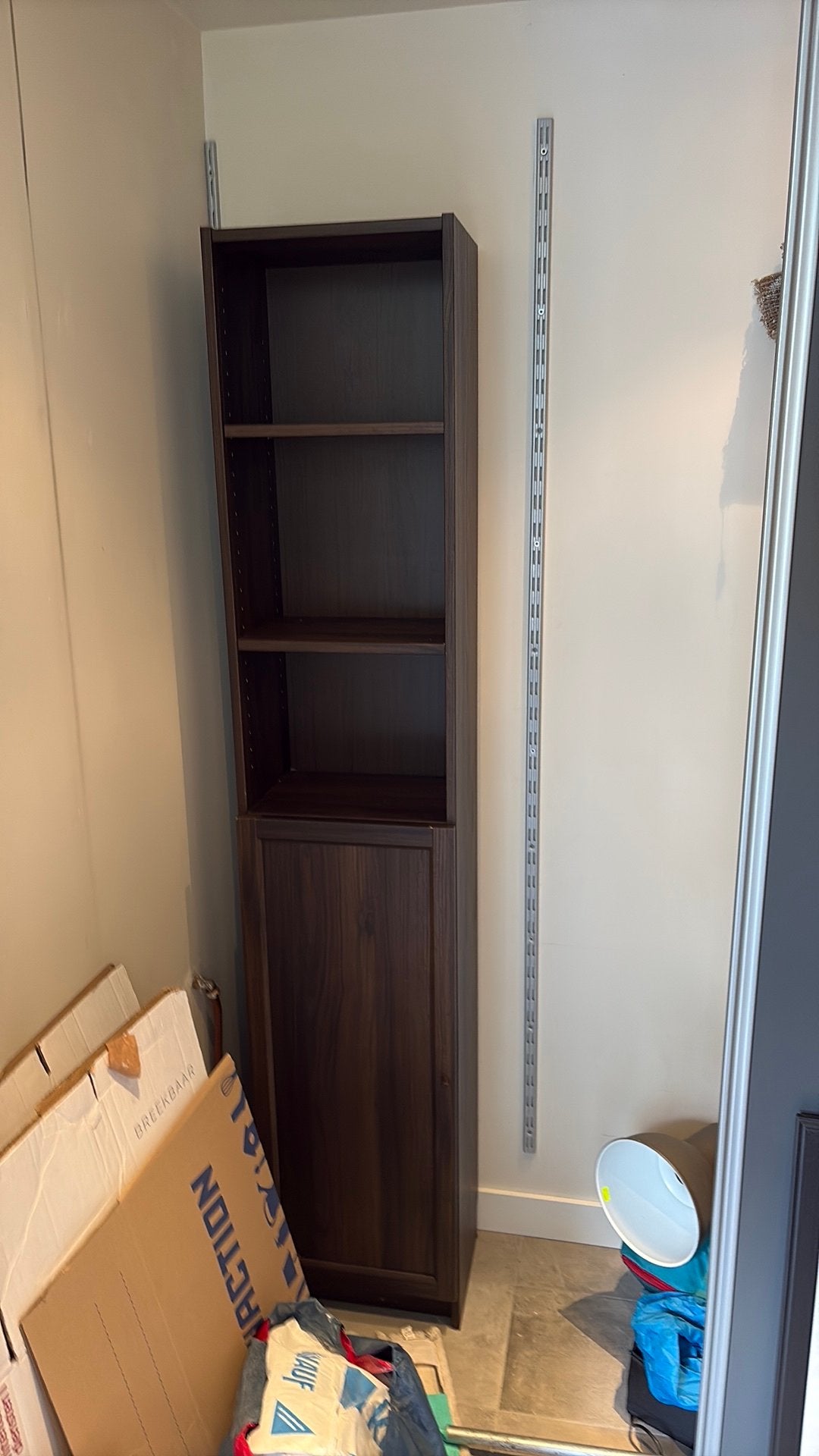 Ikea kast 200 cm hoog 40 breed, Ophalen, Zo goed als nieuw, 25 tot 50 cm, 200 cm of meer