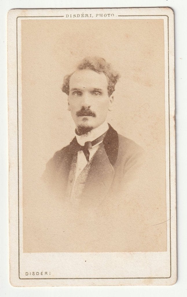 CDV Henri Rochefort door André Disdéri oude foto, Gebruikt, Verzenden, Foto, Buitenland