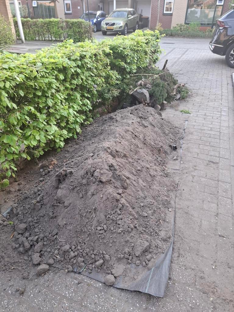 Zwart zand GRATIS AFHALEN, Ophalen of Verzenden, Tuinaarde