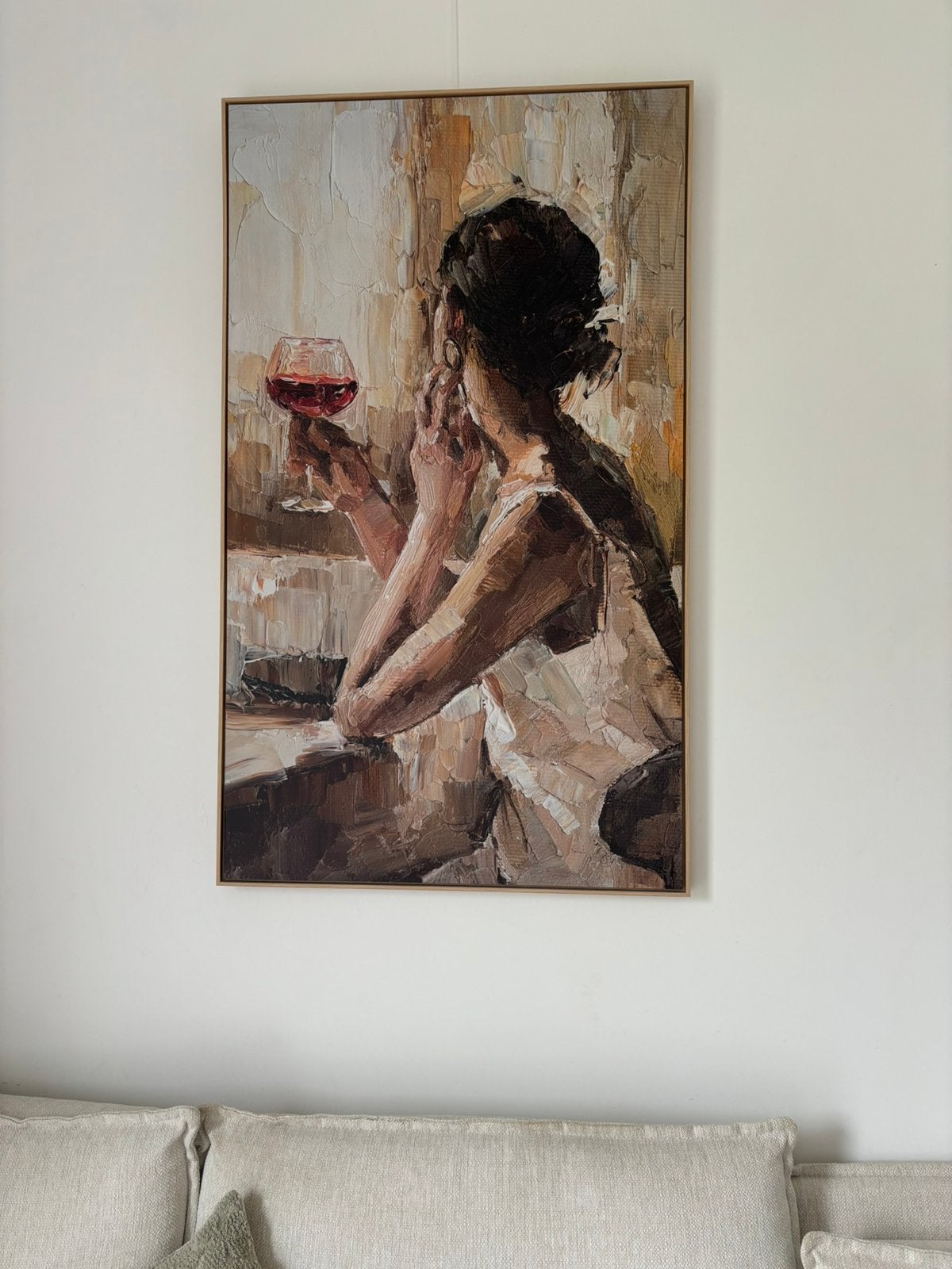 Schilderij van LeenBakker, Ophalen