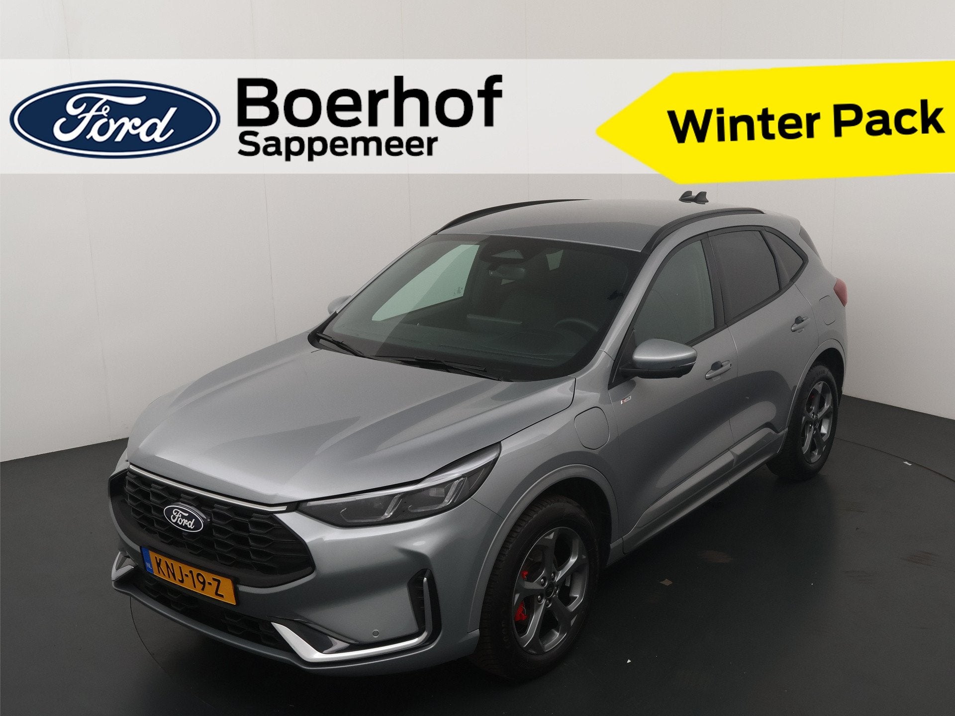 Ford Kuga 2.5 PHEV 243 pk ST-Line X I AGR stoelen | Adapt Cr, Auto's, Ford, 12 maanden, 14 kWh, Gebruikt, Zwart