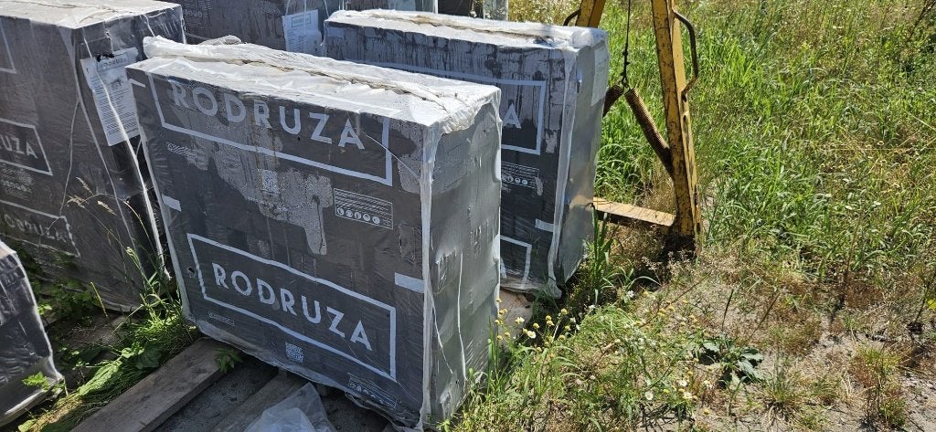 Rodruza zwart gesinterd gevelstenen - Nieuw in verpakking, Doe-het-zelf en Verbouw, Metselstenen, Ophalen, Nieuw, Bakstenen