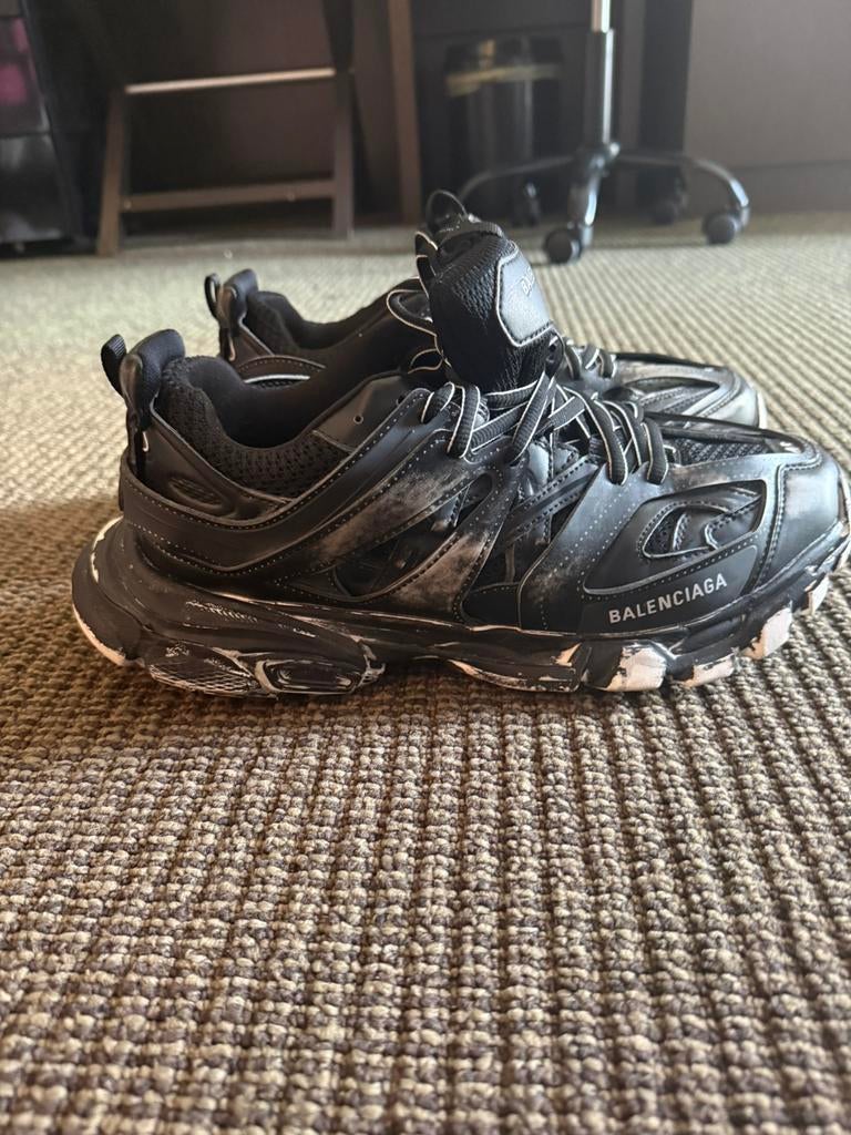balenciaga track 1 faded, Zwart, Overige typen, Ophalen of Verzenden, Zo goed als nieuw