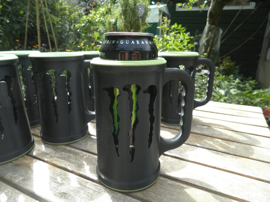 Monster Energy blikhouders 9 stuks in 1 koop, Ophalen of Verzenden, Nieuw, Gebruiksvoorwerp