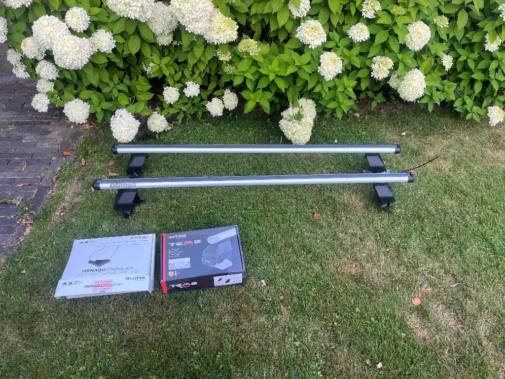 Dakdragers Menabo Tema, Auto diversen, Dakdragers, Ophalen, Gebruikt