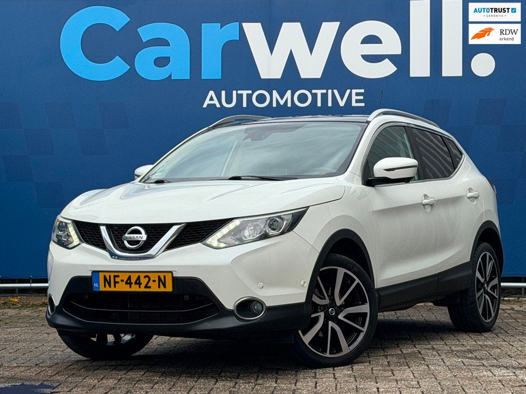 Nissan Qashqai 1.2 Tekna |Navi|Camera|Pano|Climate|Leder|STL, Voorwielaandrijving, Gebruikt, 4 cilinders, 116 pk