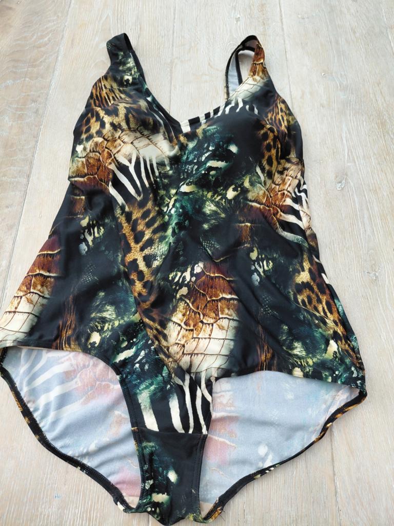 Naturana Badpak met Dierenprint - Maat 50, B-cup, Badpak, Ophalen of Verzenden, Zo goed als nieuw, Overige kleuren