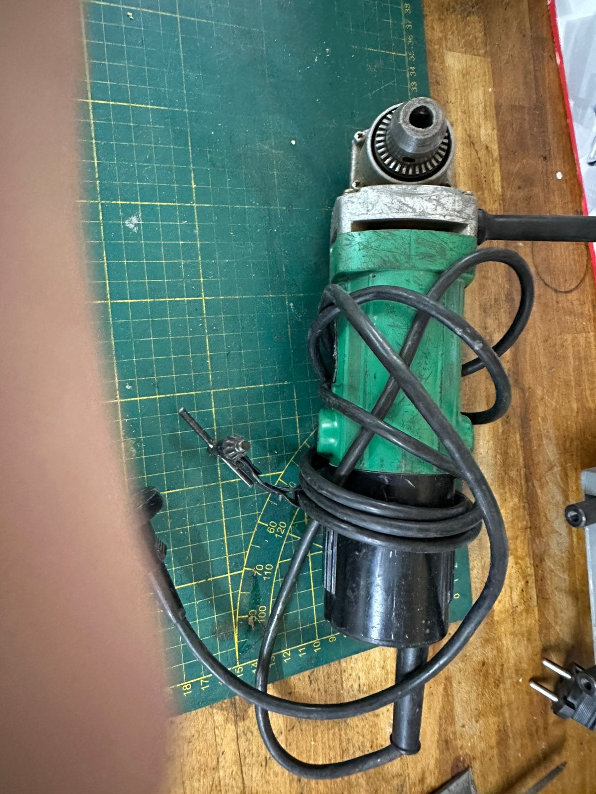 Metabo haakse boormachine, Ophalen of Verzenden, Gebruikt, Boormachine