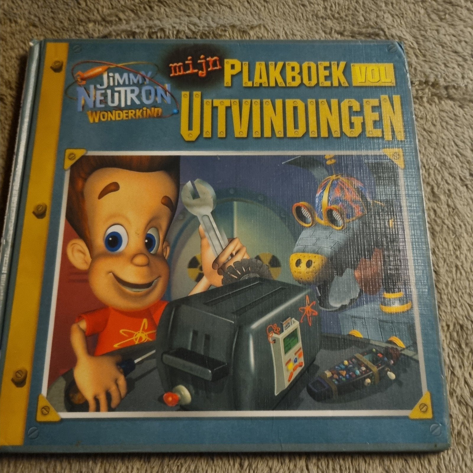 Jimmy Neutron Wonderkind: Mijn Plakboek Vol Uitvindingen, Ophalen of Verzenden, Gelezen, Big Balloon Publishers, Non-fictie