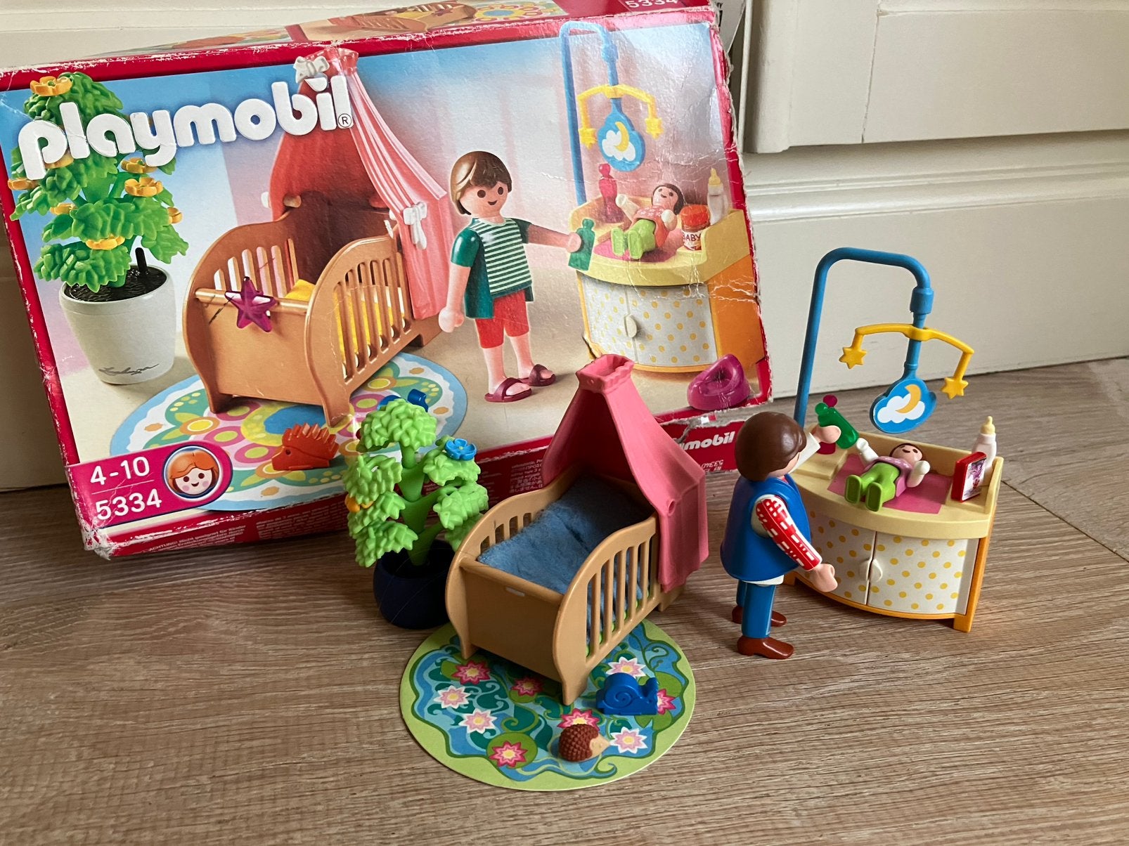 Playmobil babykamer, Complete set, Zo goed als nieuw, Figuren, Family fun