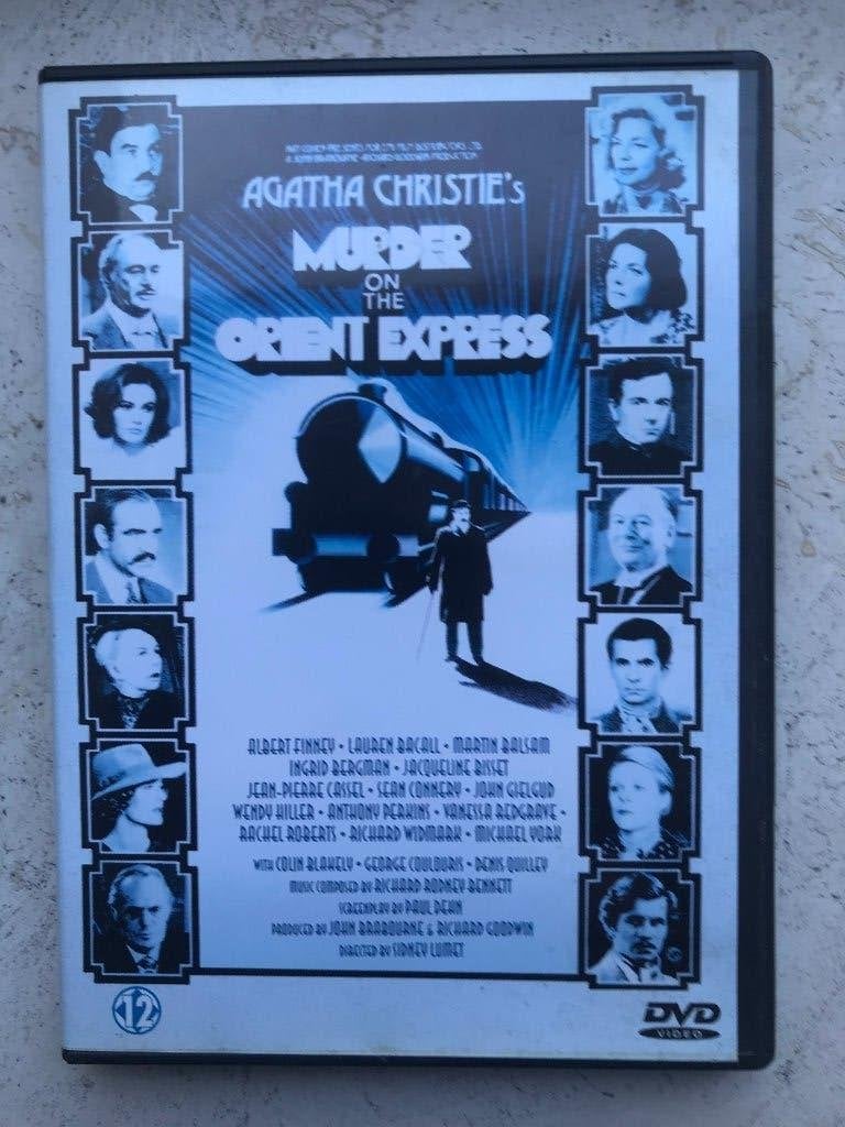Murder on the Orient Express DVD ( Agatha Christie ), Engels, Nederlands, Ophalen of Verzenden, Zo goed als nieuw