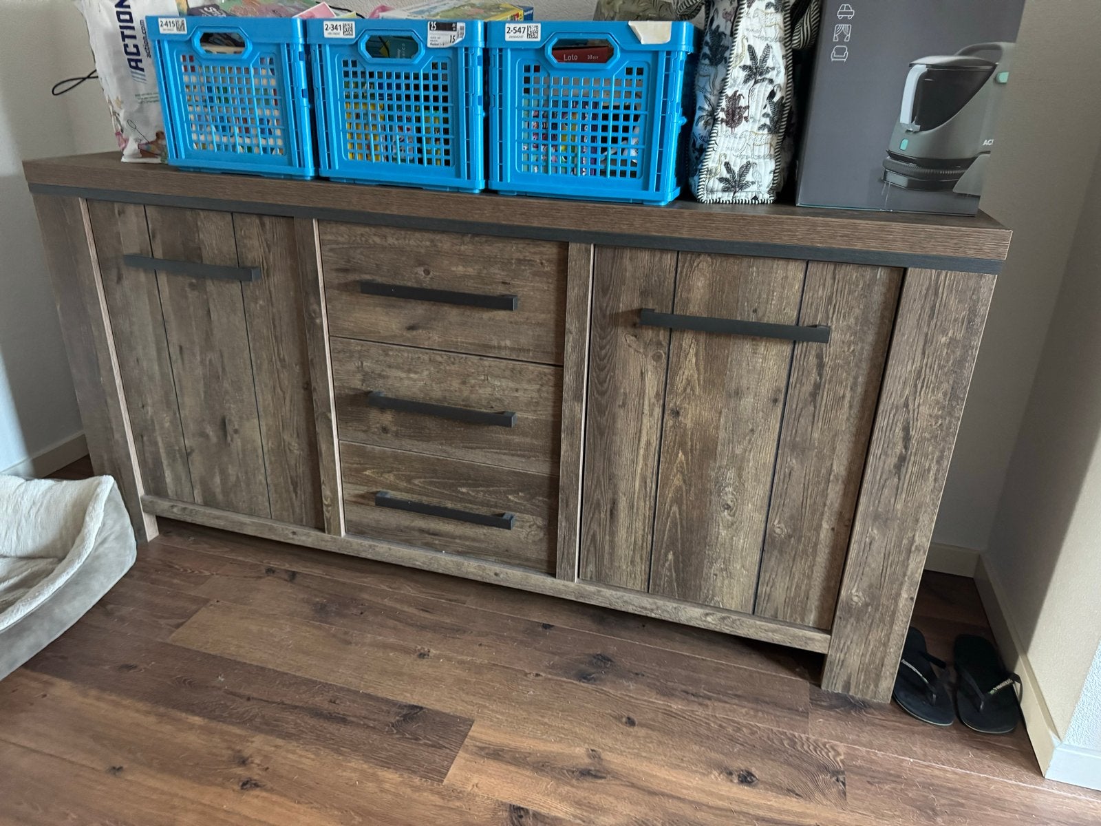 Complete set: Dressoir, TV-meubel en Salontafel, Huis en Inrichting, Ophalen, Gebruikt, 150 tot 200 cm, Met lade(s)