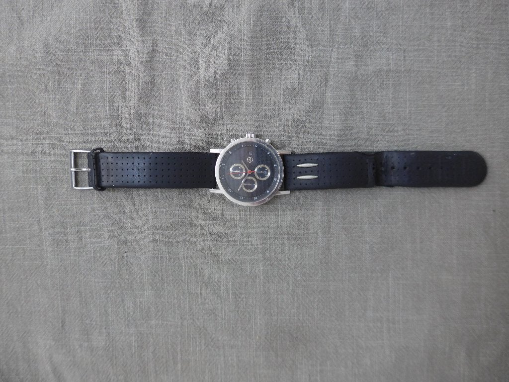 Horloge Mercedes SLK werking onbekend, Overige merken, Polshorloge, Ophalen of Verzenden, Leer