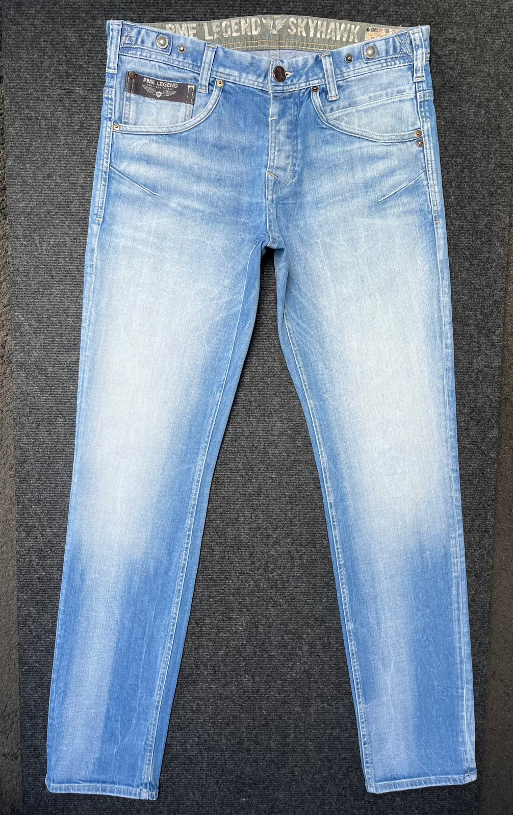 PME Legend Skyhawk stretch jeans 32/34 (Z.G.A.N.), Ophalen of Verzenden, Zo goed als nieuw, Blauw, W32 (confectie 46) of kleiner