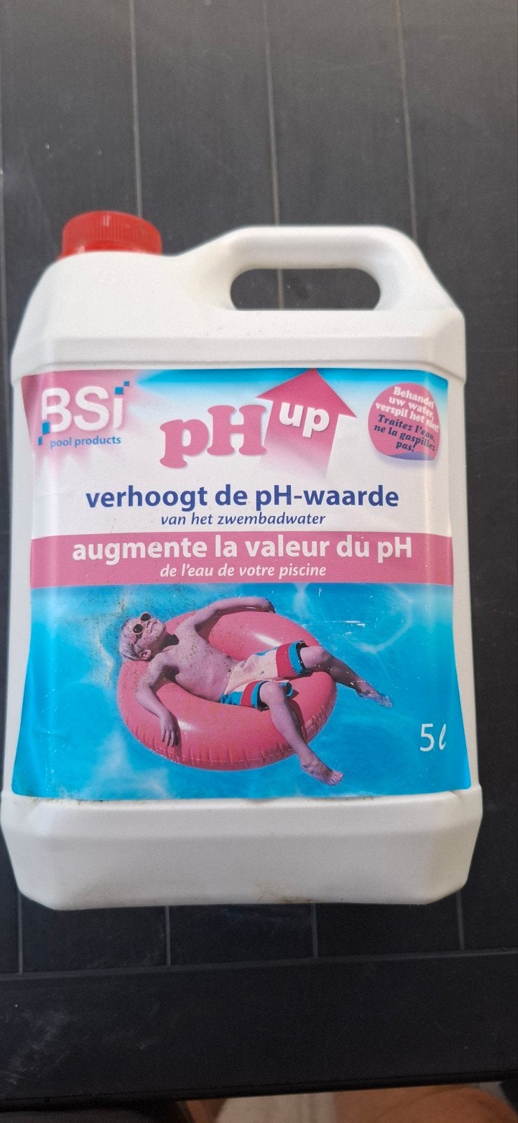 BSI 5l PH+ PHup ph up plus voor zwembad ph waarde, Tuin en Terras, Zwembad-toebehoren, Ophalen, Reinigingsmiddel