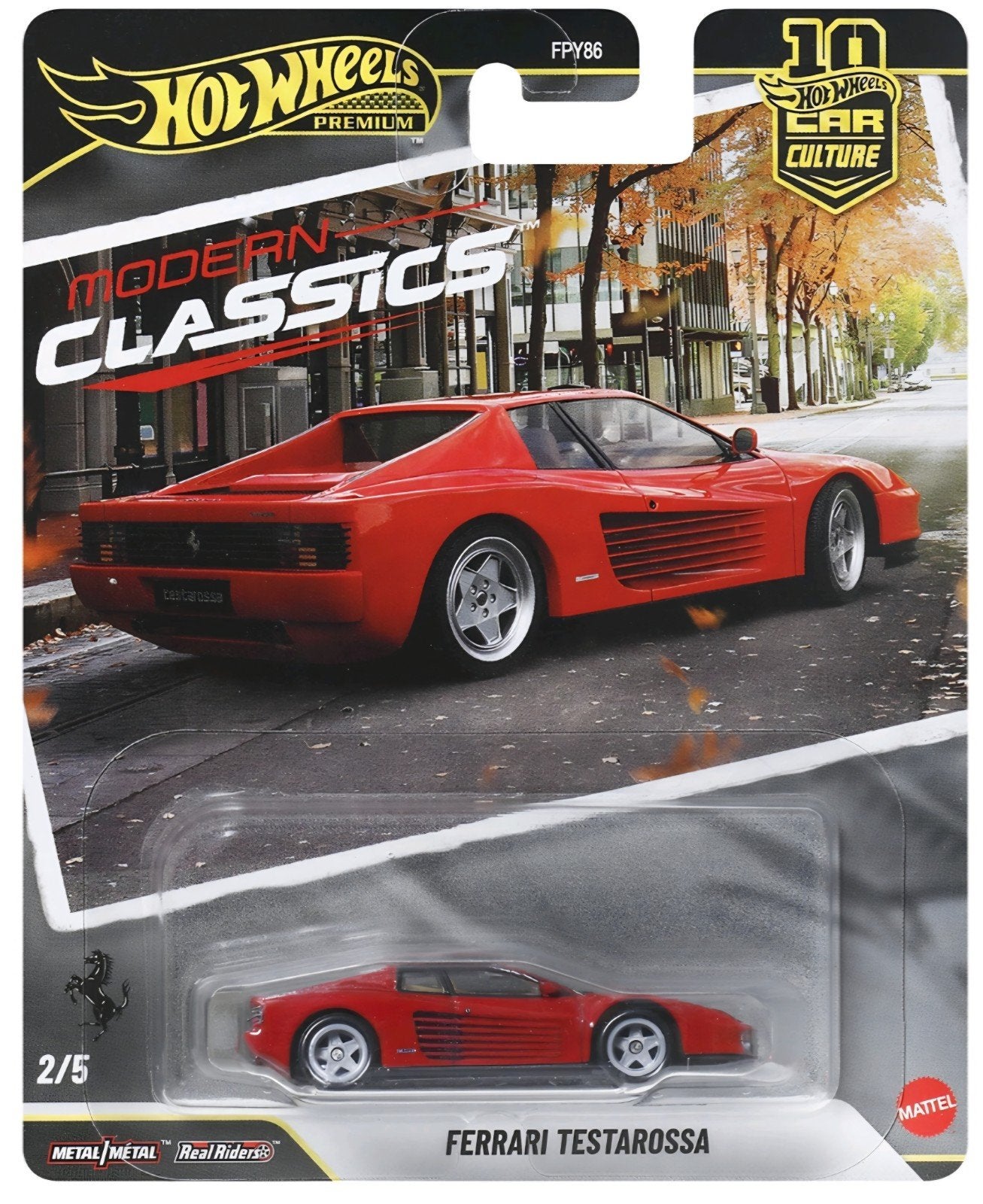Hot Wheels – Ferrari Testarossa, red modern classic, Mymodelcar@outlook.com, Ophalen of Verzenden, Auto, Hot wheels