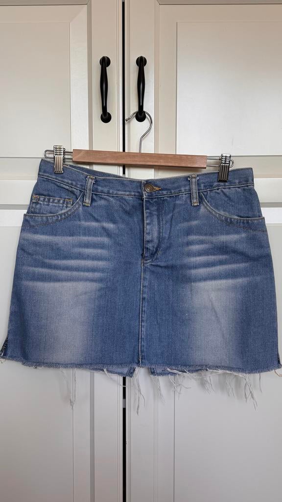 Korte spijkerrok TRF Jeans maat 40 (valt kleiner), Maat 38/40 (M), Blauw, Ophalen of Verzenden, Gedragen