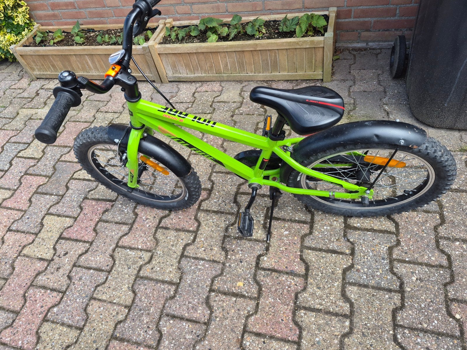 Kinderfiets, Ophalen, Gebruikt, Staal, 16 tot 20 inch