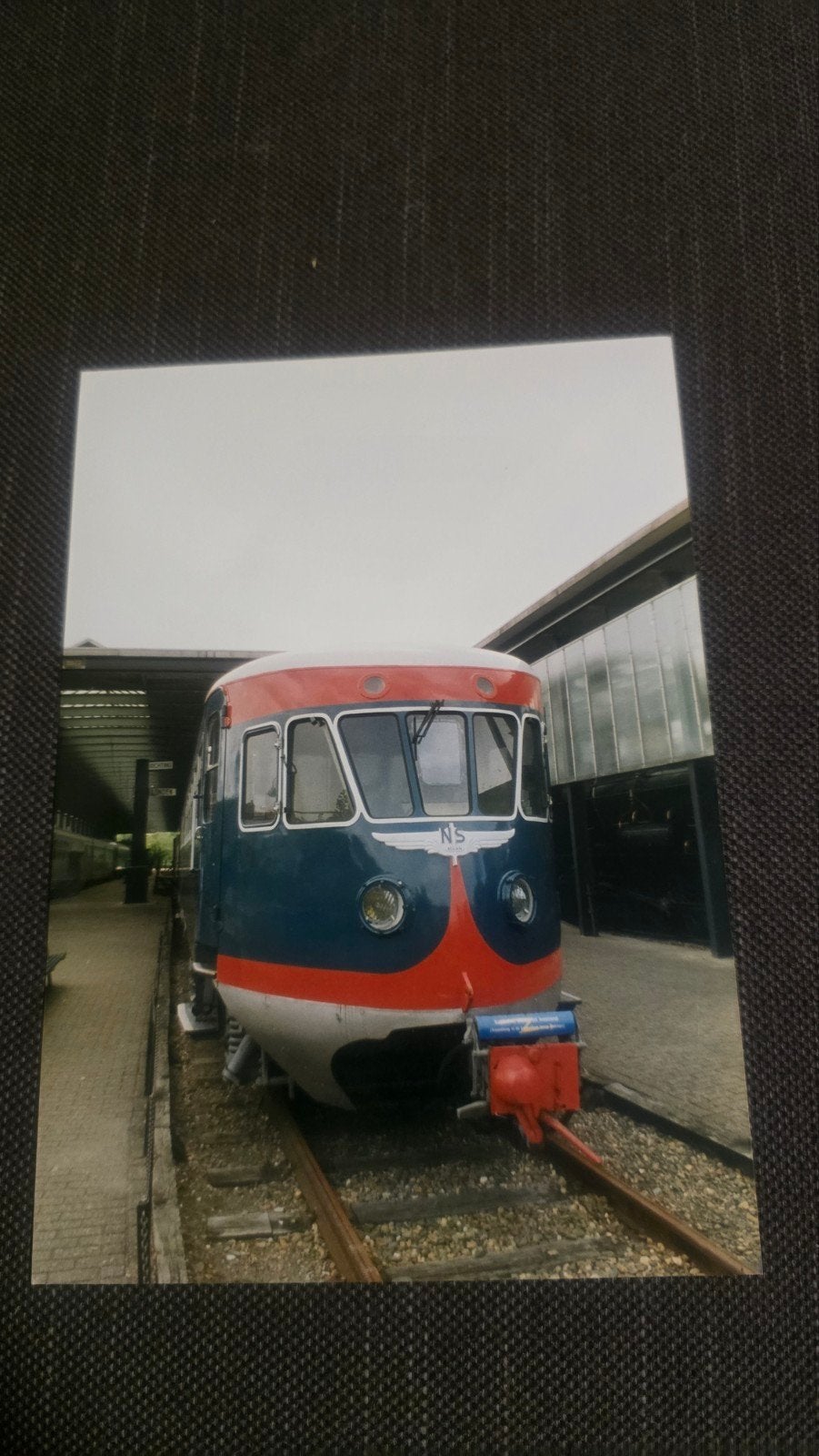 NS Trein Foto - Vintage Spoorweg Afbeelding, Ophalen of Verzenden
