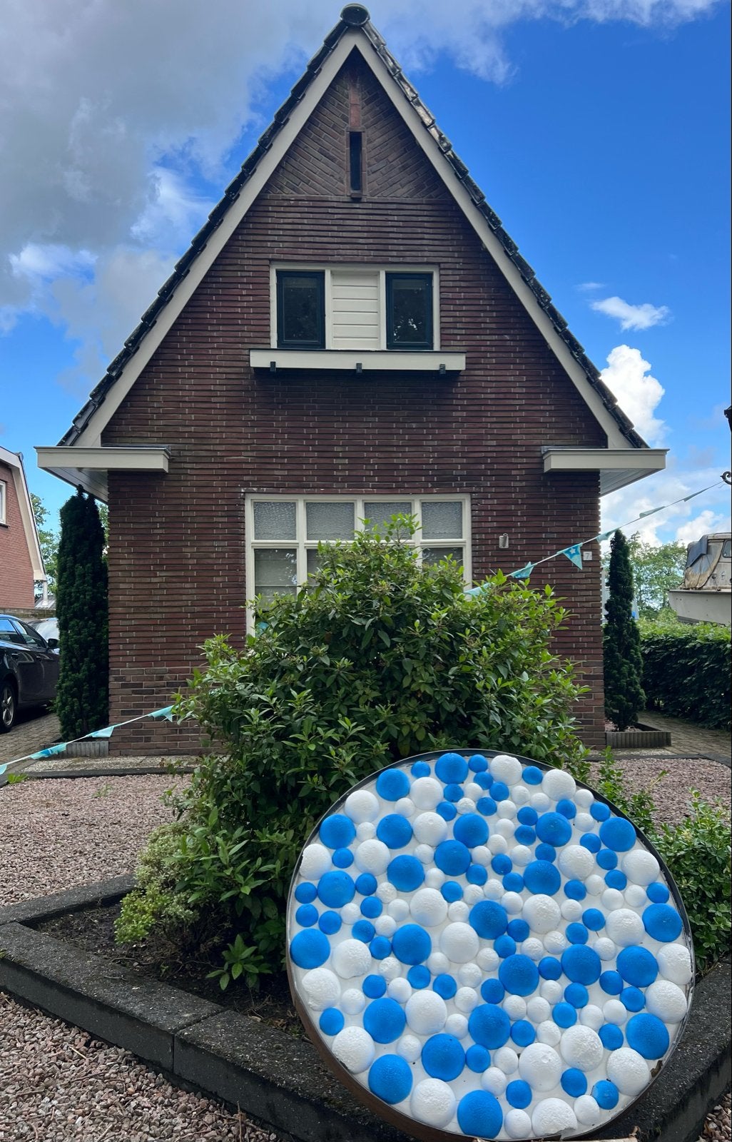 Geboorte bord, Kinderen en Baby's, Kraamcadeaus en Geboorteborden, Ophalen, Gebruikt, Geboortebord