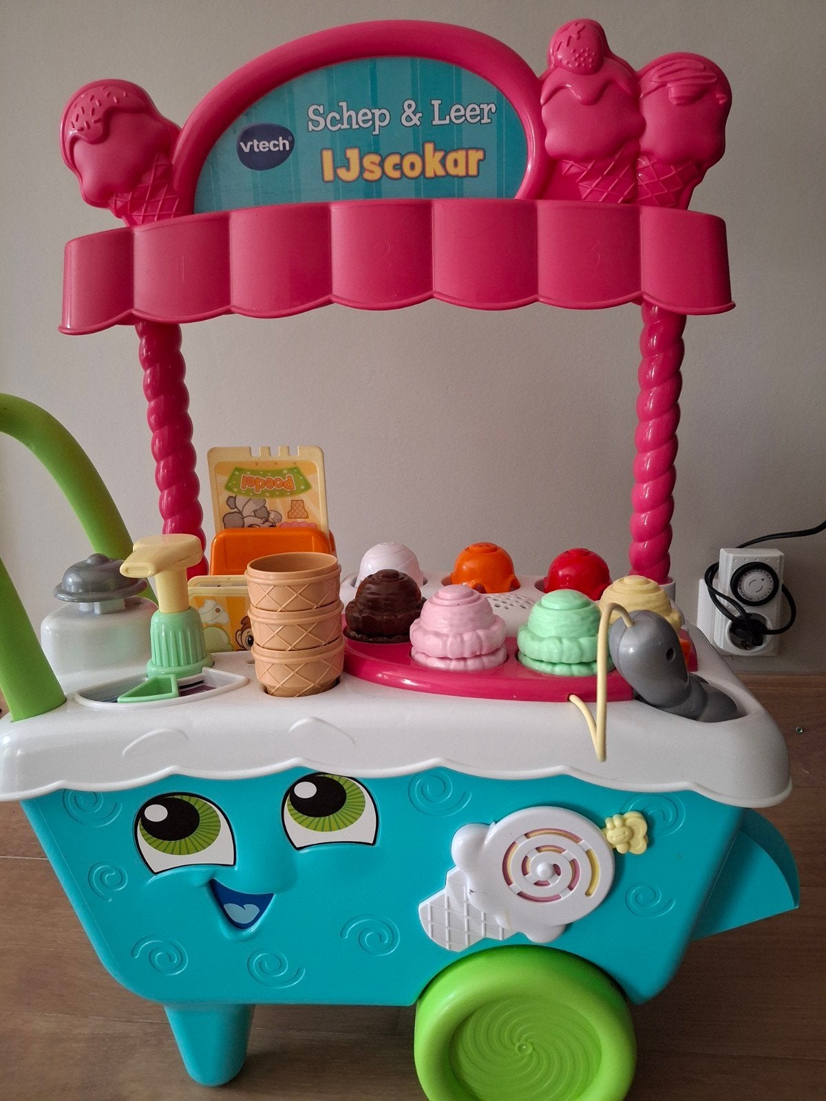 VTech Schep & Leer IJscokar - Educatief Speelgoed, Ophalen, Zo goed als nieuw, Jongen of Meisje