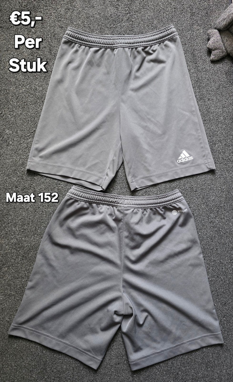 Adidas sportbroekjes maat 152, Kinderen en Baby's, Kinderkleding | Maat 152, Adidas, Jongen of Meisje, Sport- of Zwemkleding, Ophalen of Verzenden