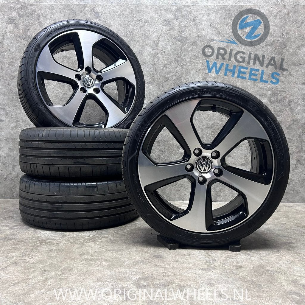 18 inch originele  Austin velgen zomerbanden VW Golf 7 GTI, 18 inch, Gebruikt, Banden en Velgen, Ophalen of Verzenden