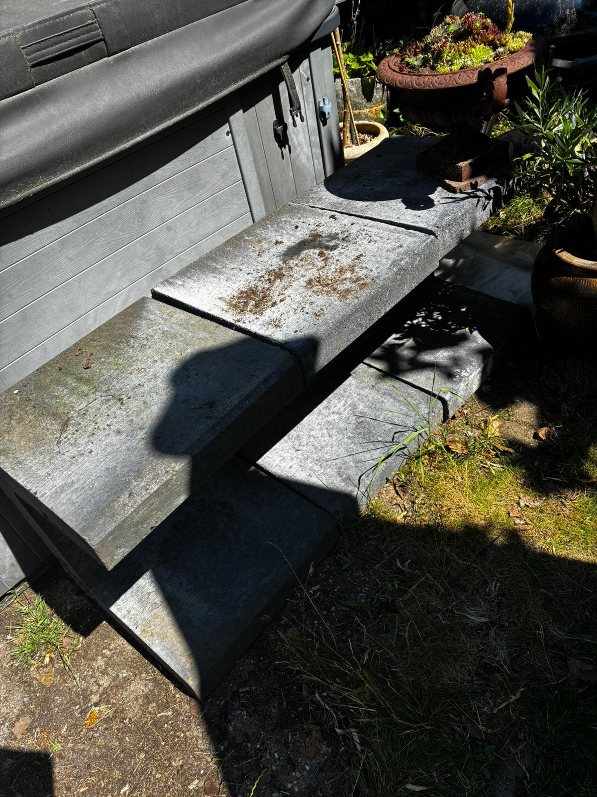 U blokken beton, Ophalen, Gebruikt