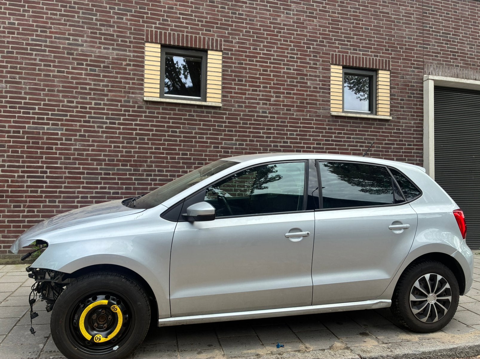 VW Polo 6C 2016 1.2 TSI 123.638 KM Schade Stoelverwarming, 4 cilinders, Bedrijf, Handgeschakeld, 1000 kg