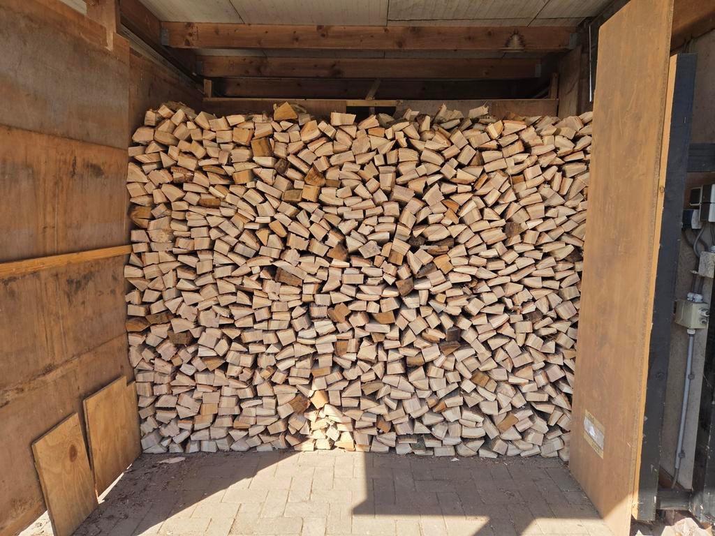 Haardhout Amerikaans eiken vers gekloofd, Tuin en Terras, Haardhout, Minder dan 3 m³, Ophalen