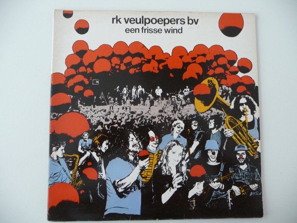 lp R.K. DE VEULPOEPERS - EEN FRISSE WIND - Uitg. Polypoepka, Cd's en Dvd's, Vinyl | Nederlandstalig, Gebruikt, Overige genres