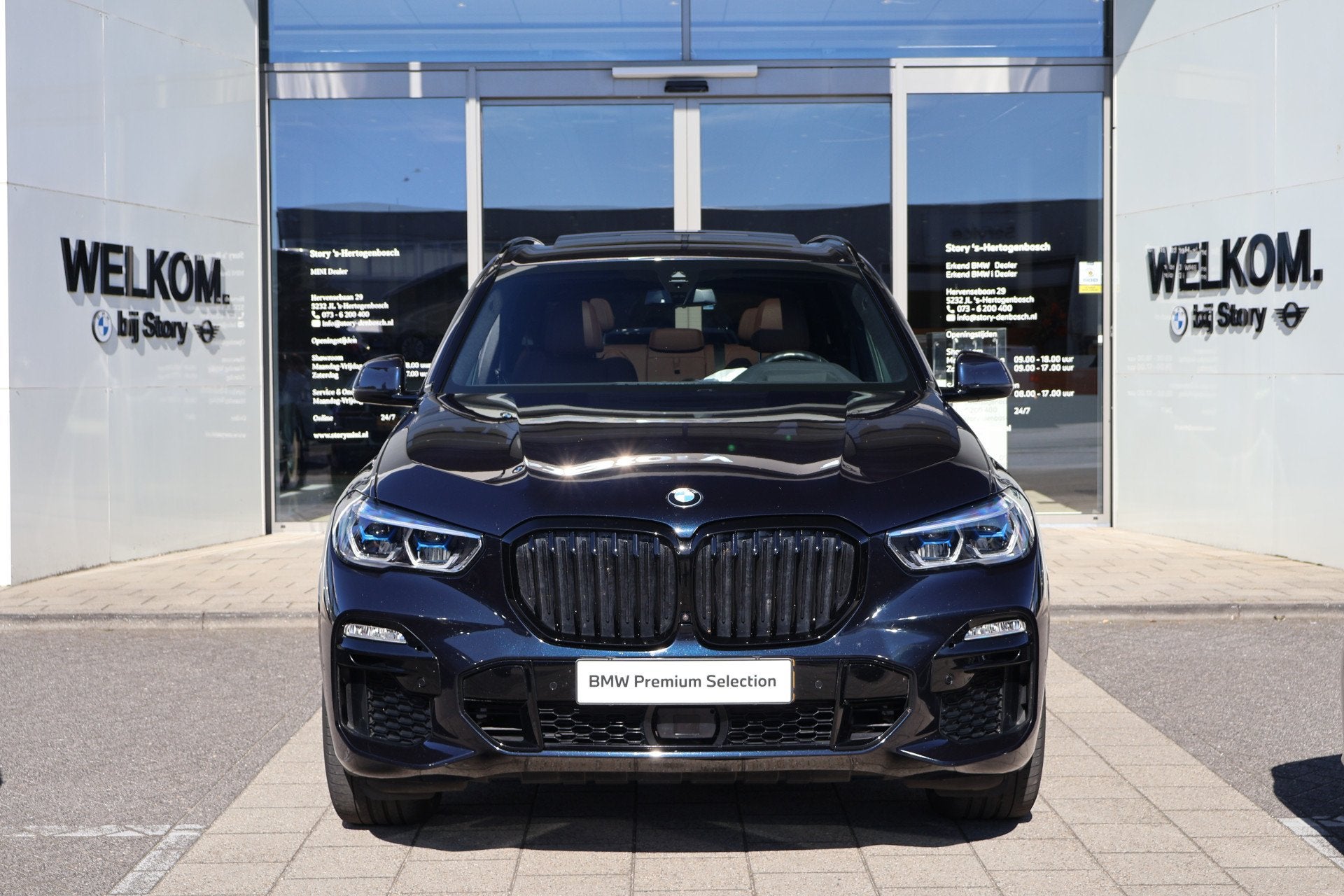 BMW X5 xDrive40i M Sport Automaat / Panoramadak / Active Ste, Auto's, Dealer onderhouden, Gebruikt, Met garantie (alle), Vierwielaandrijving