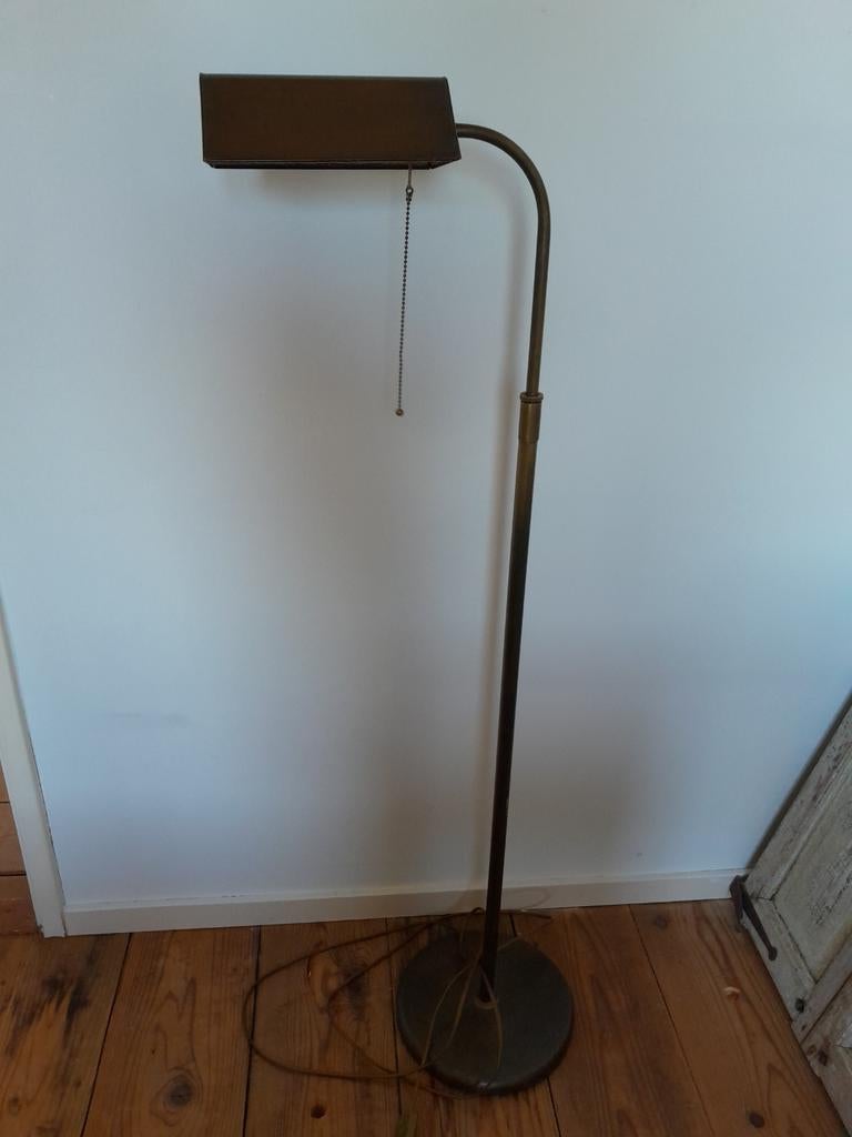 Messing leeslamp., Ophalen, Gebruikt