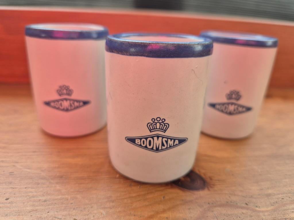 3x boomsma glaasjes, Ophalen of Verzenden