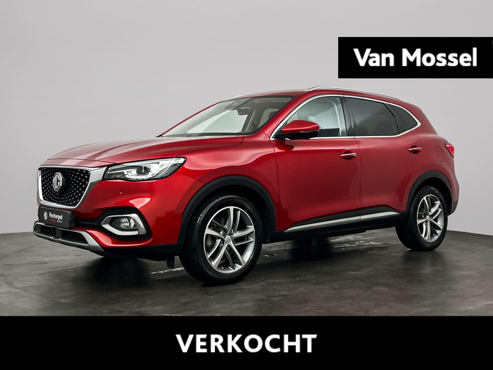 MG EHS 1.5 TGDI PHEV Aut. Luxury | Panoramadak | Leder | Led, Auto's, 12 maanden, Gebruikt, 4 cilinders, Bedrijf