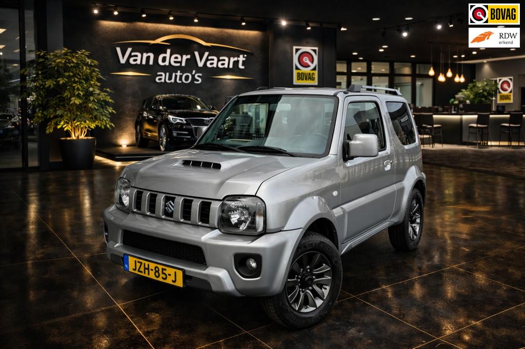 Suzuki JIMNY 1.3 Exclusive CARPLAY LMV LEDER, Stoelverwarming, Gebruikt, Euro 6, 4 stoelen