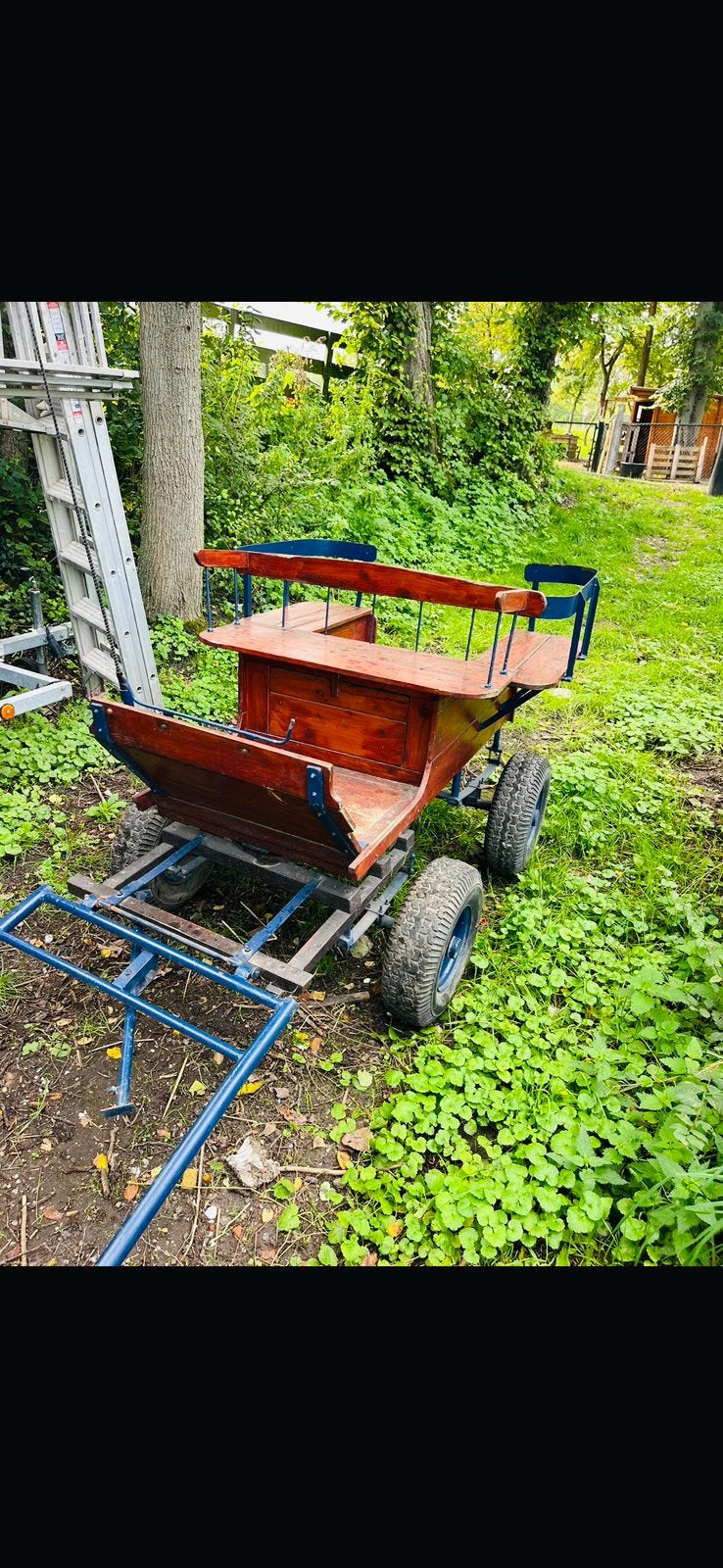 Pony Shetlander rijtuig ( kar ), Ophalen of Verzenden, Zo goed als nieuw