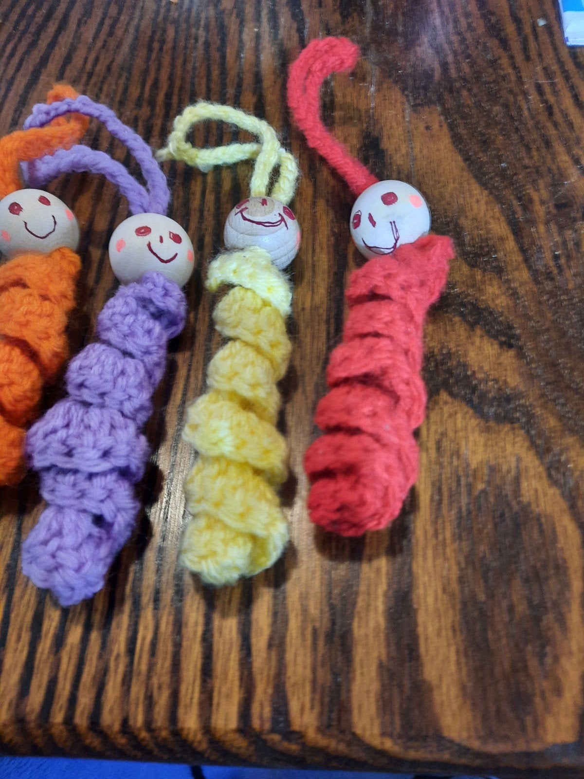geluks poppetjes, Ophalen, Knutselwerk