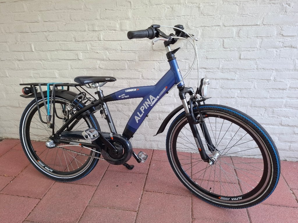 ZEER MOOIE ALPINA YABBER 24 inch met 3 versnellingen, Ophalen, Terugtraprem, 24 inch, Alpine