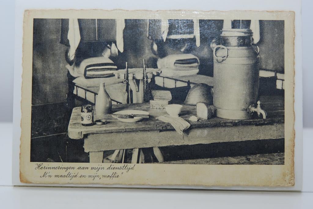 Mobilisatie ansichtkaart., Ophalen of Verzenden, Overige soorten, Nederland, Foto of Poster