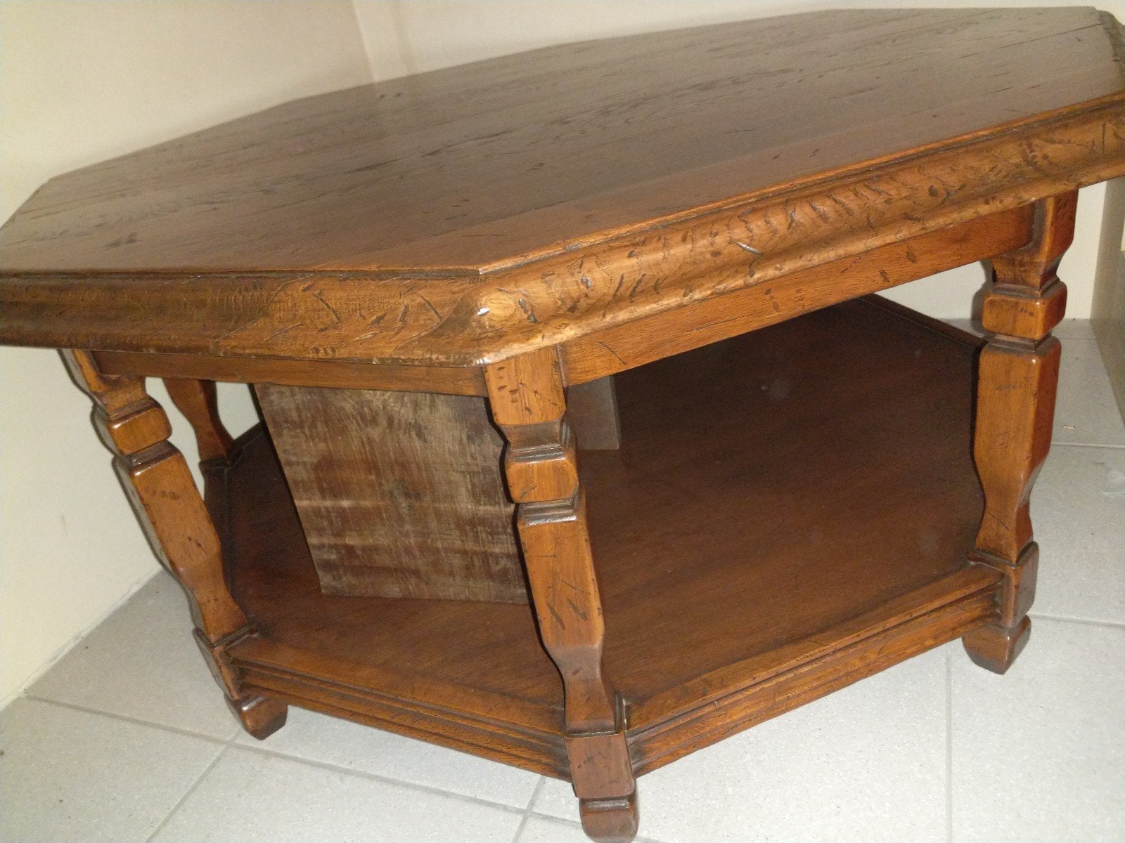 Antiek houten bureau, Antiek en Kunst, Ophalen