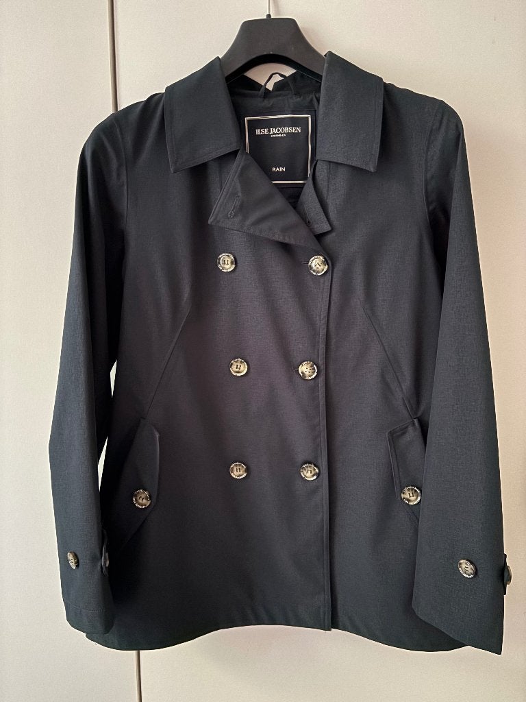 Trenchcoat Ilse Jacobsen, rain mt: 36. New!, Blauw, Ophalen of Verzenden, Maat 36 (S), Ilse Jacobsen