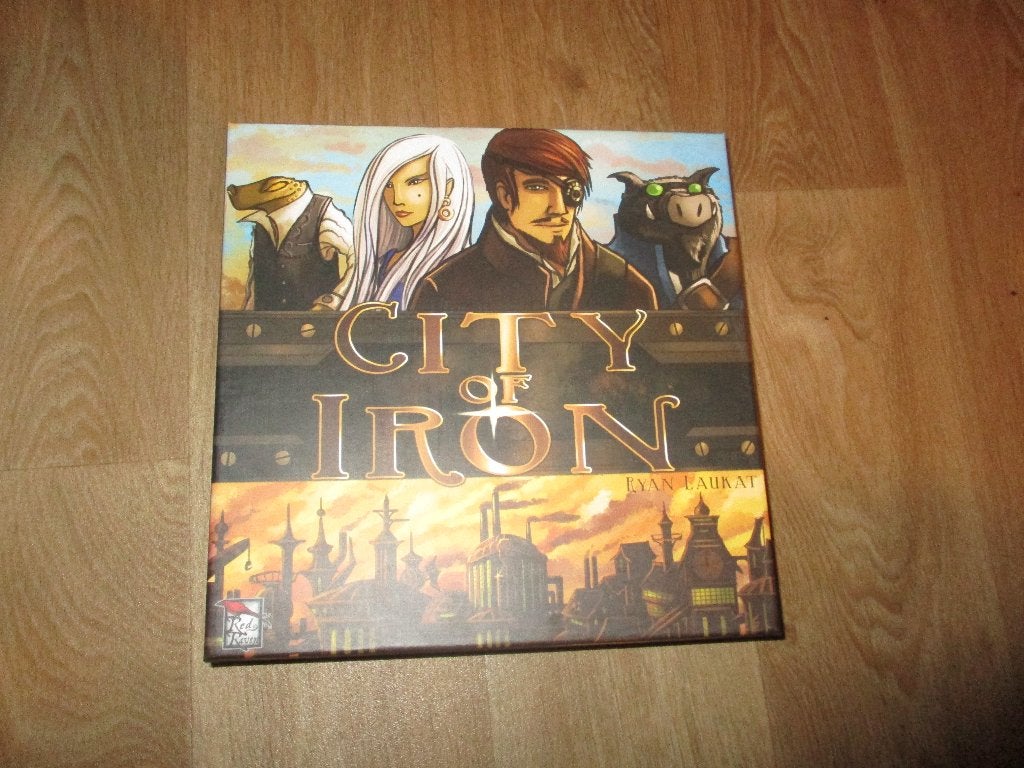 bordspel strategiespel City of Iron tactiekspel, Een of twee spelers, Ophalen of Verzenden, Nieuw