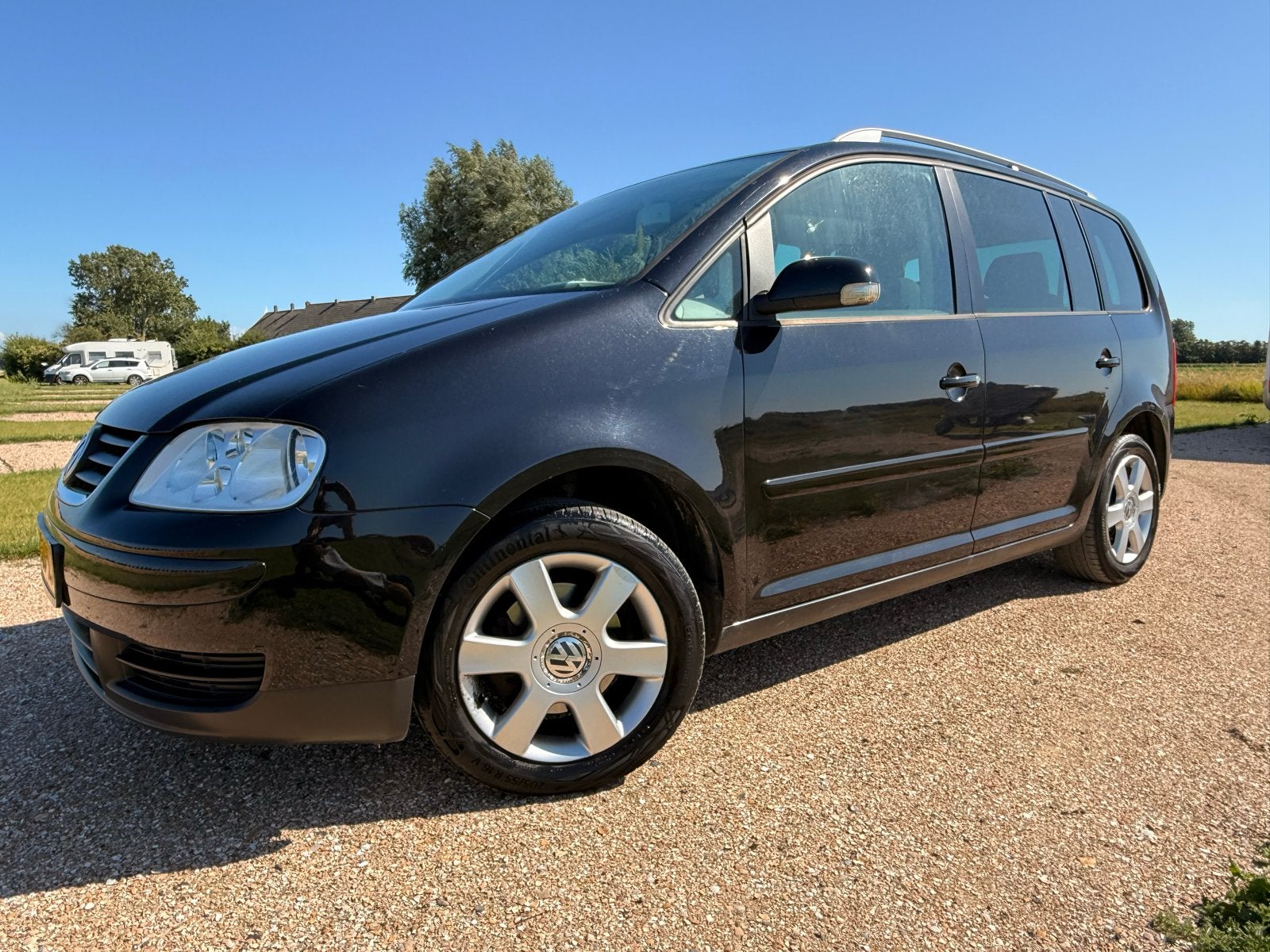 Volkswagen Touran 1.4 TSI 103KW 5P 2006 Zwart, Auto's, Volkswagen, Particulier, Touran, Benzine, C, MPV, Handgeschakeld, Origineel Nederlands