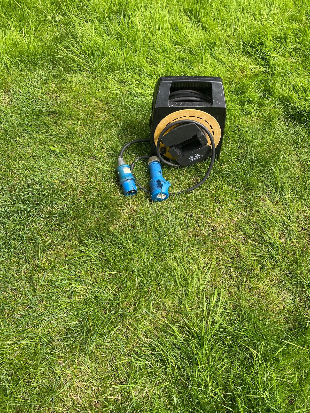 Mennekes CEE verlengkabel 20m op haspel, Ophalen, Gebruikt, Kabel of Snoer